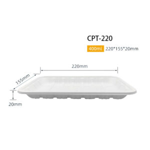 Compostable PLA Produce Trays