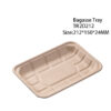 Compostable Bagasse Meat Trays